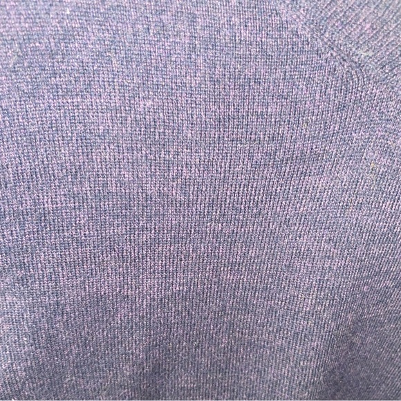APT. 9 Merino Wool Blend Purple Pullover Sweater - Picture 4 of 6